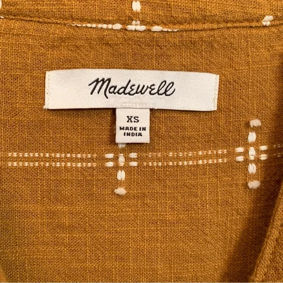 Madewell Lakeline Popover Top - Picture 8 of 9